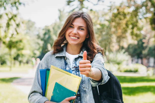 Girl student image
