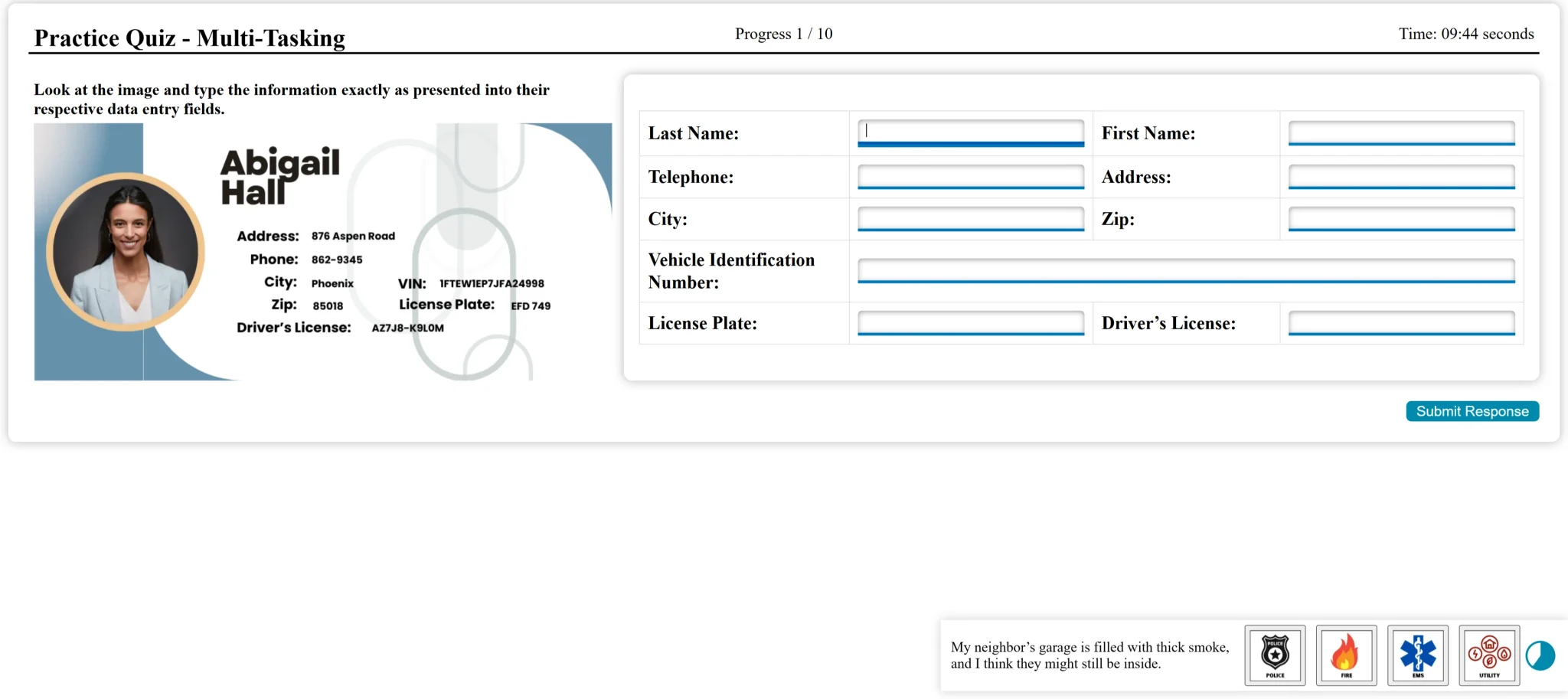 CritiCall Multitasking Sample
