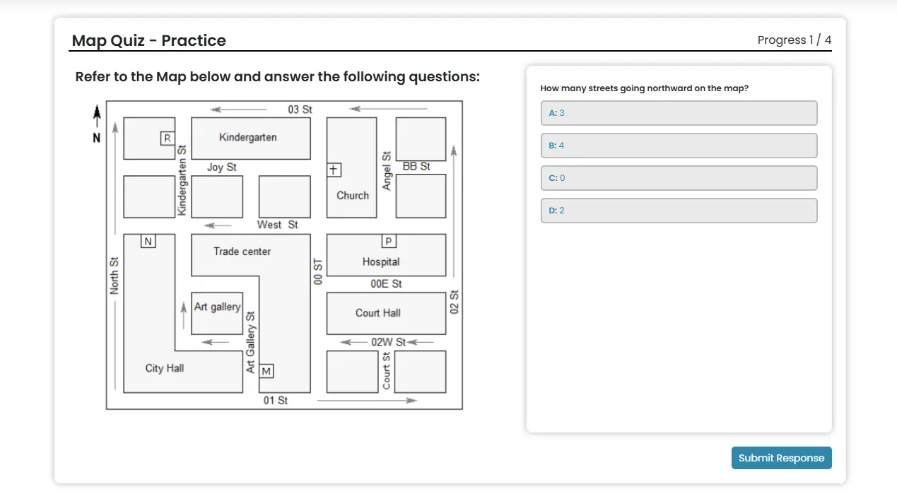 CritiCall Map Reading Sample