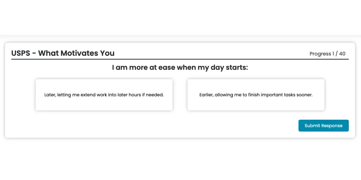Motivation Assessment