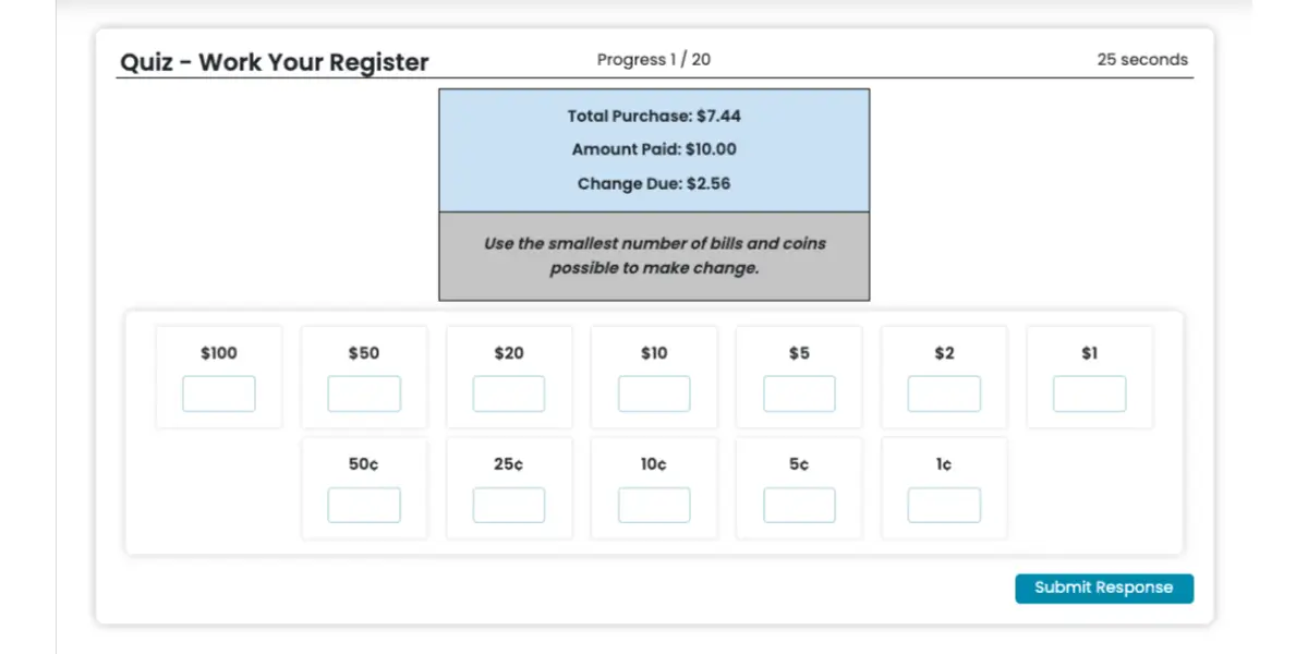 Register Calculations