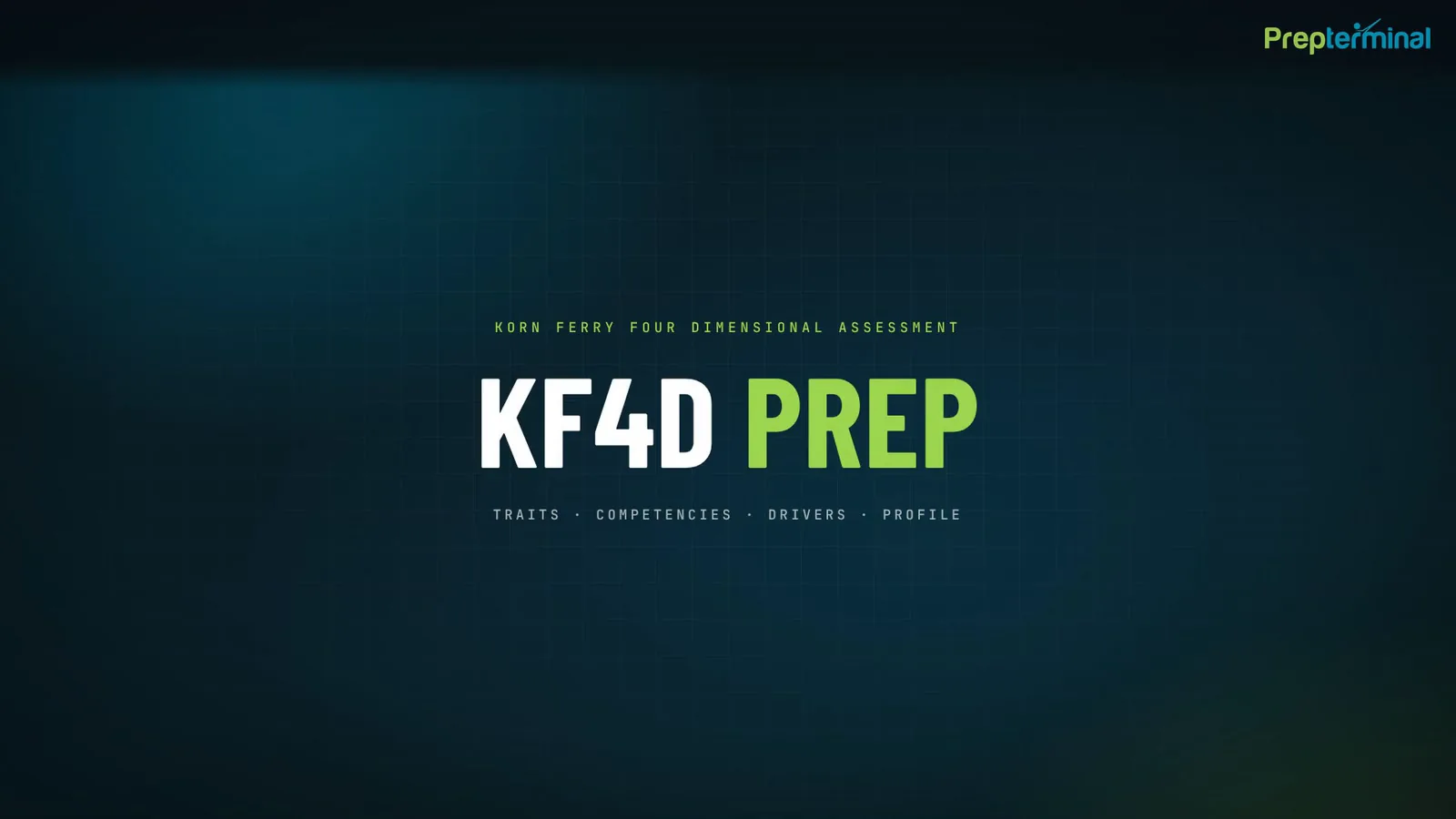 Trailer poster: KF4D practice forms in Korn Ferry Assessment Prep 2026